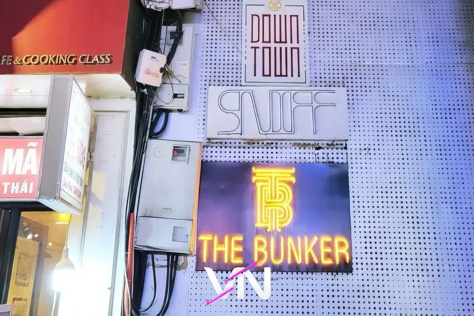 하노이 더 벙커 클럽(The Bunker Club) 외관 전경