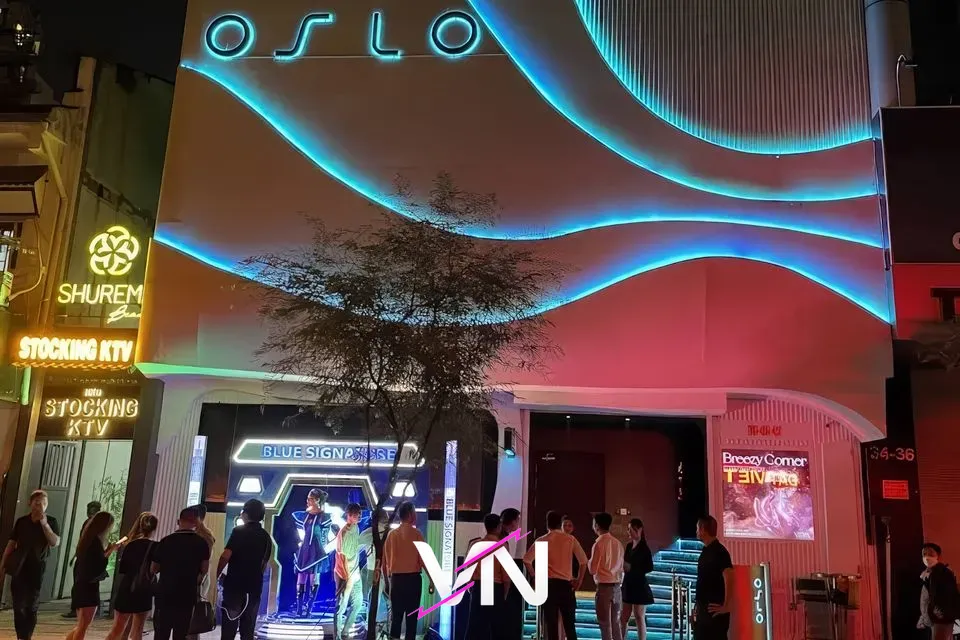 호치민 오슬로 클럽(Oslo Club) 외관 전경